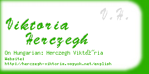 viktoria herczegh business card